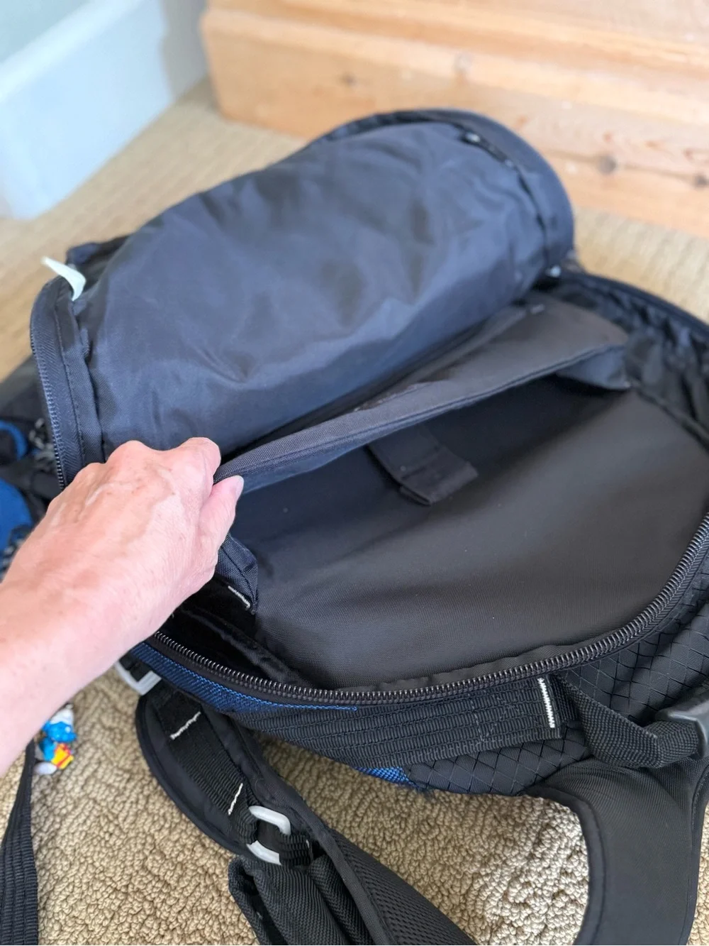 Vintage Diaper Backpack